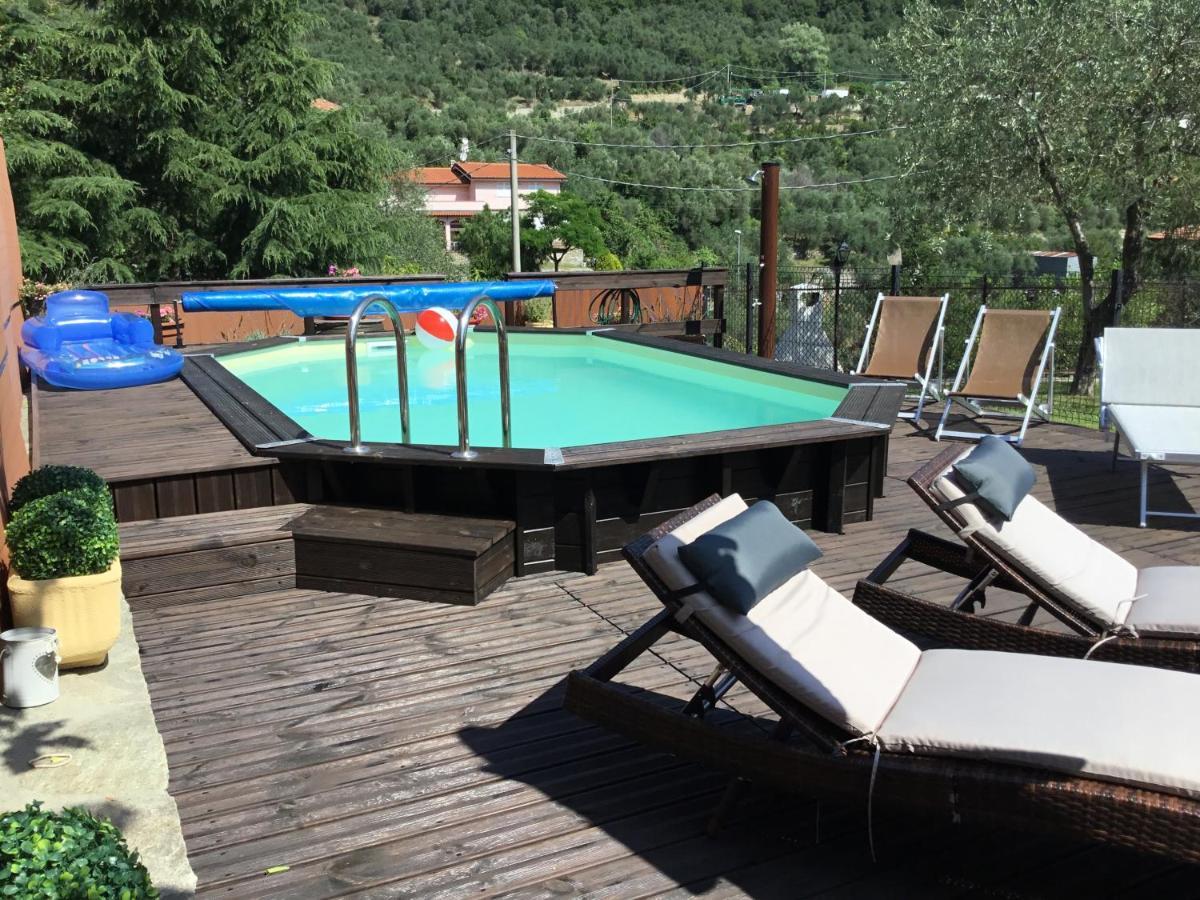 Casa Ginni Con Piscina E Giardino Caravonica Eksteriør bilde