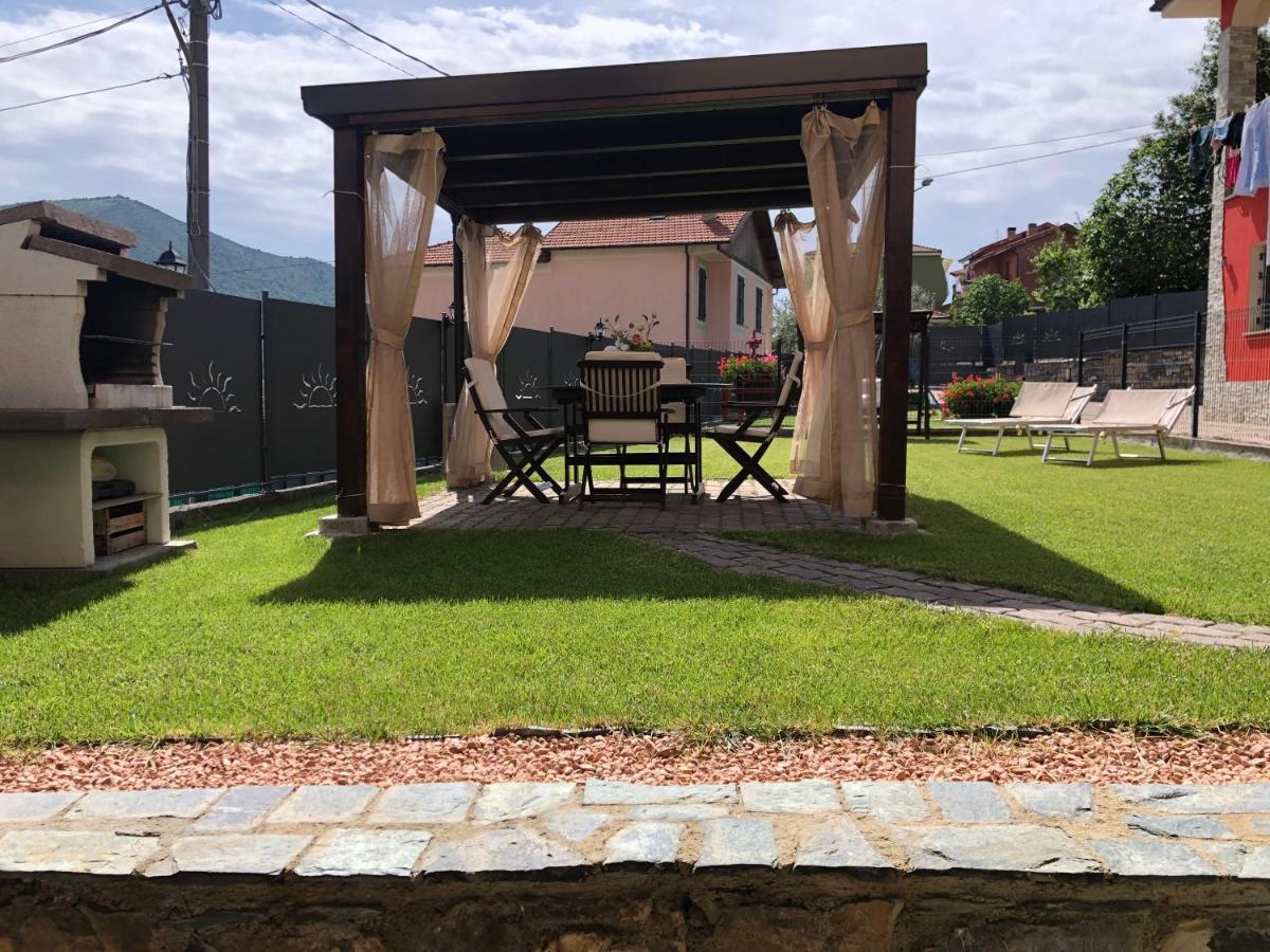 Casa Ginni Con Piscina E Giardino Caravonica Eksteriør bilde